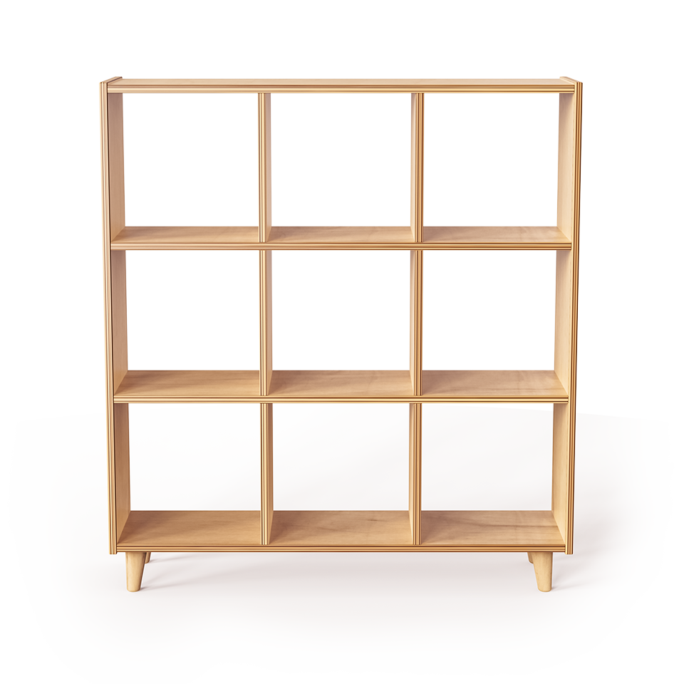 Nine Cube Kids Shelf Classroom Furniture by All Circles Fern Kids