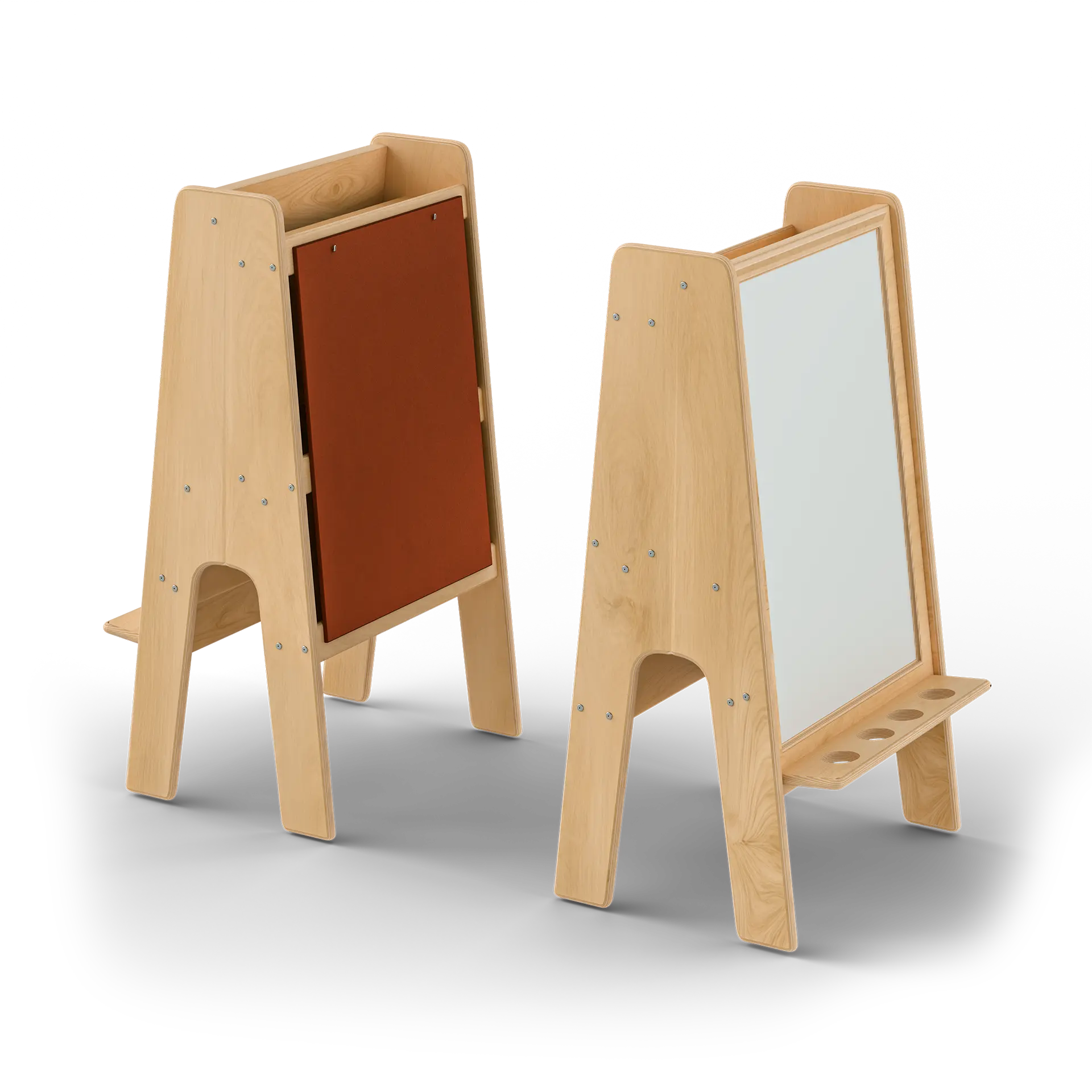 Simple Art Easel with Storage Fern Kids
