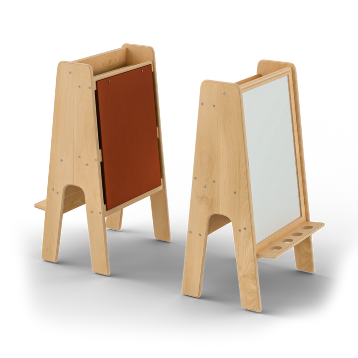 Simple Art Easel with Storage Fern Kids