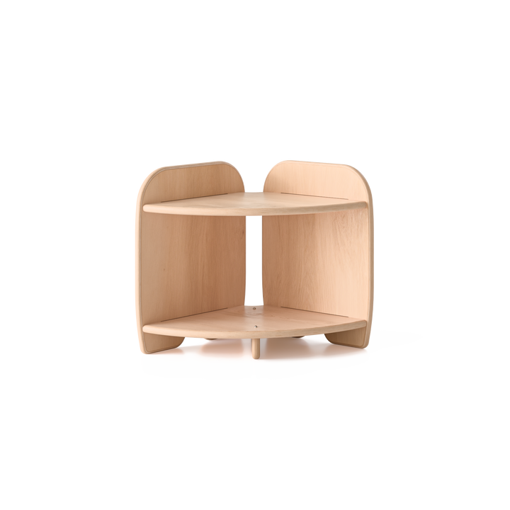 Short Shelf - Corner Unit Curve | Woodlyn by Fern Kids
