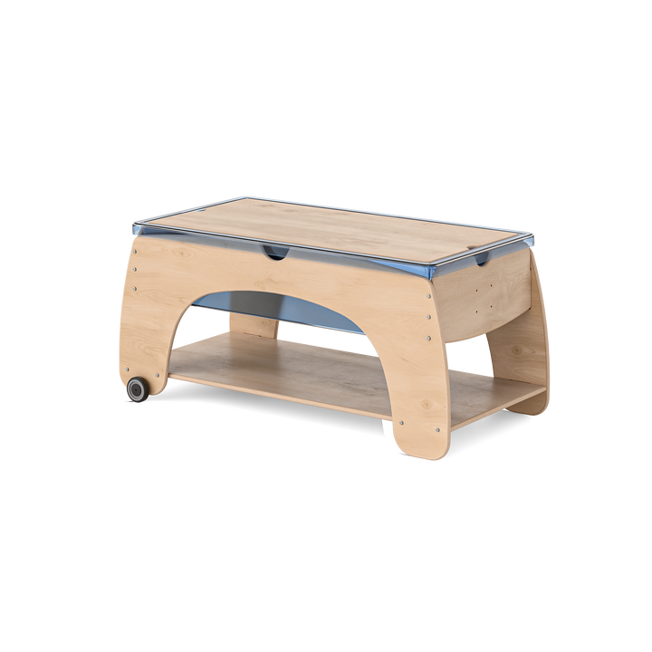 Rectangular Sand & Water Table for Preschoolers - with Lid Fern Kids