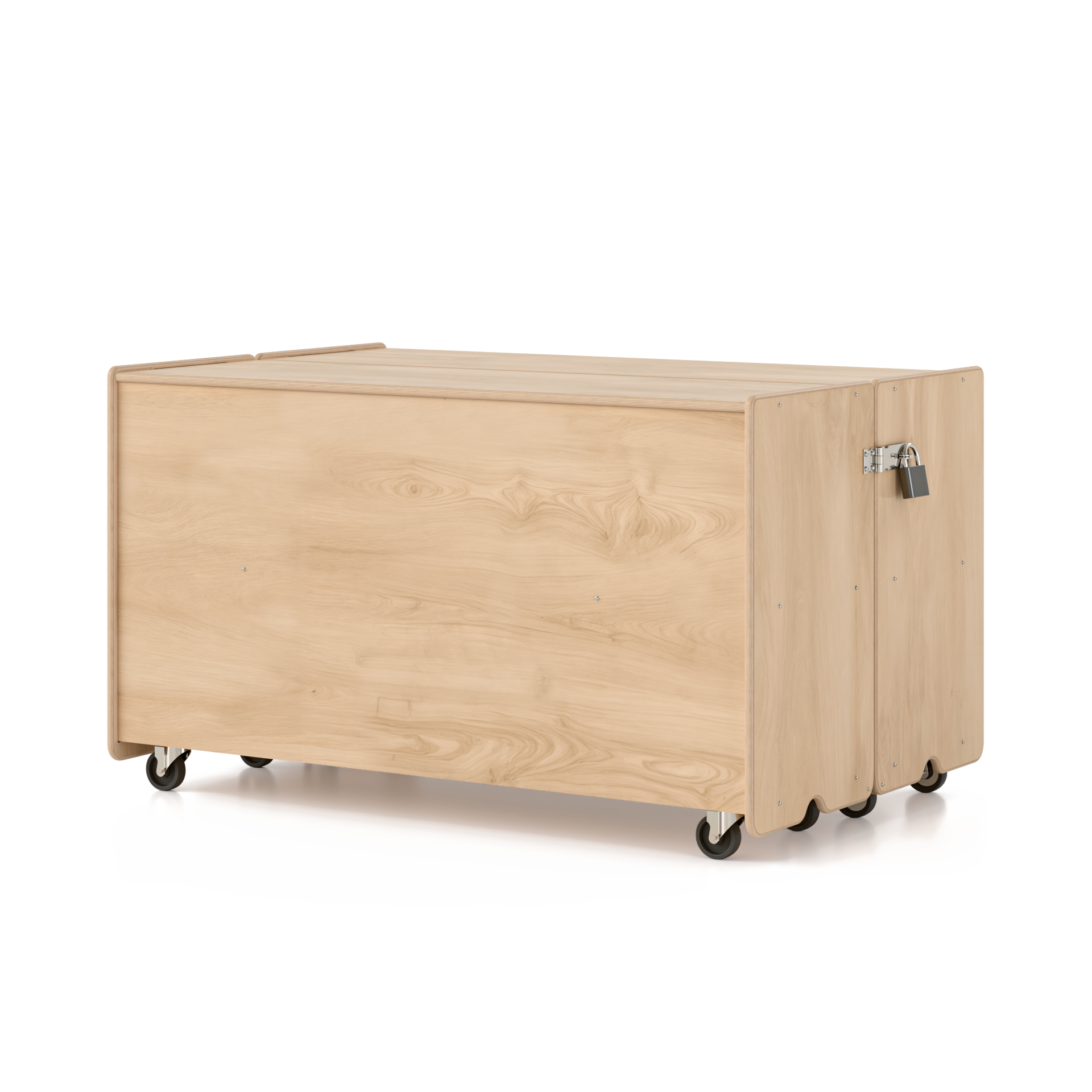 Tough & Low Folding Shelf with Vertical Dividers Fern Kids
