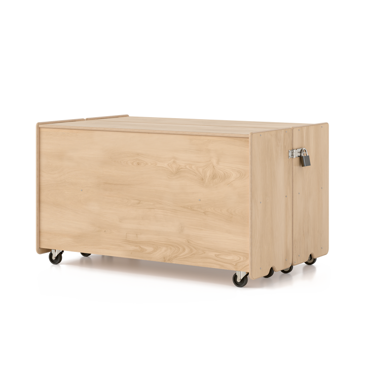 Tough & Low Folding Shelf with Vertical Dividers Fern Kids