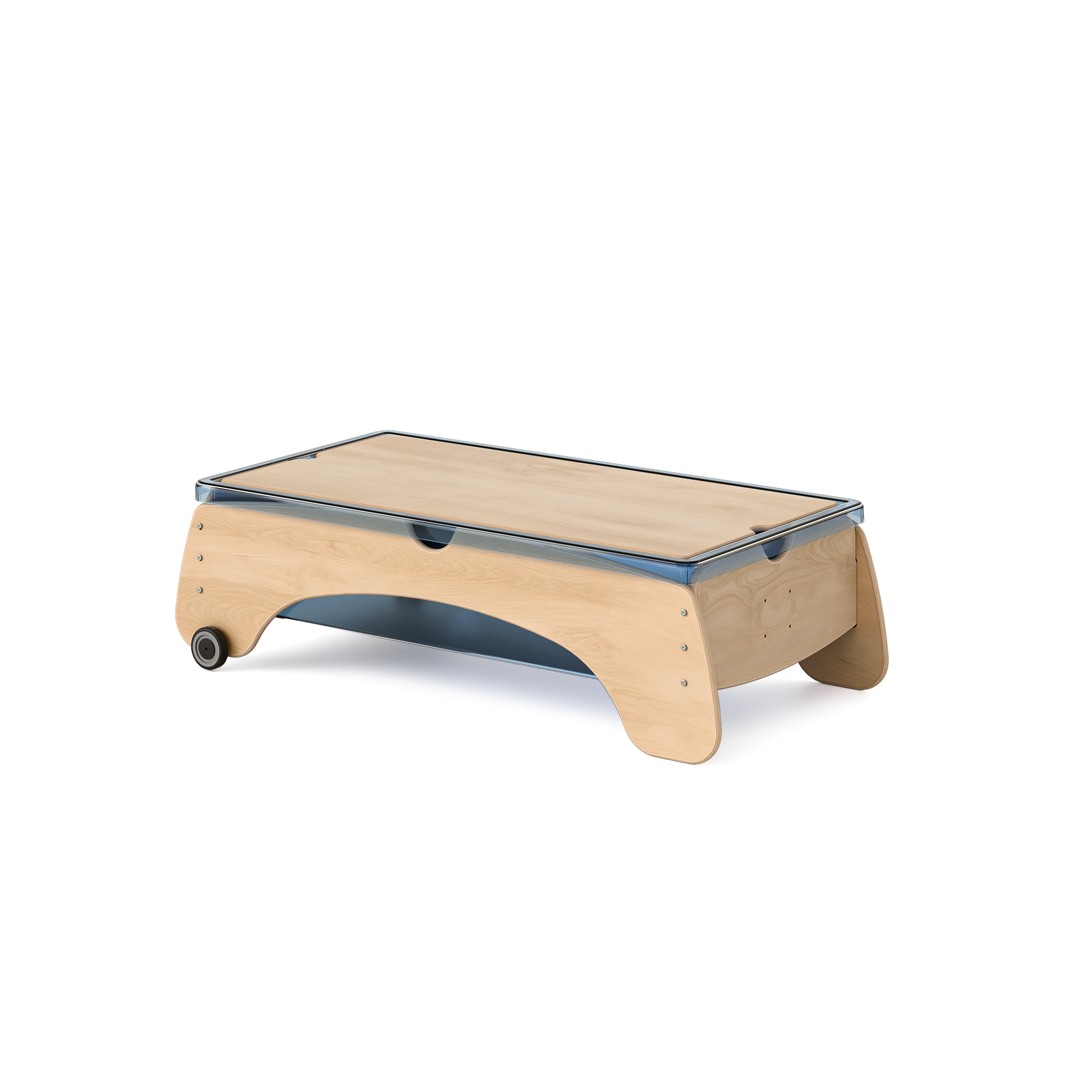 Rectangular Sand & Water Table for Infants - with Lid Fern Kids