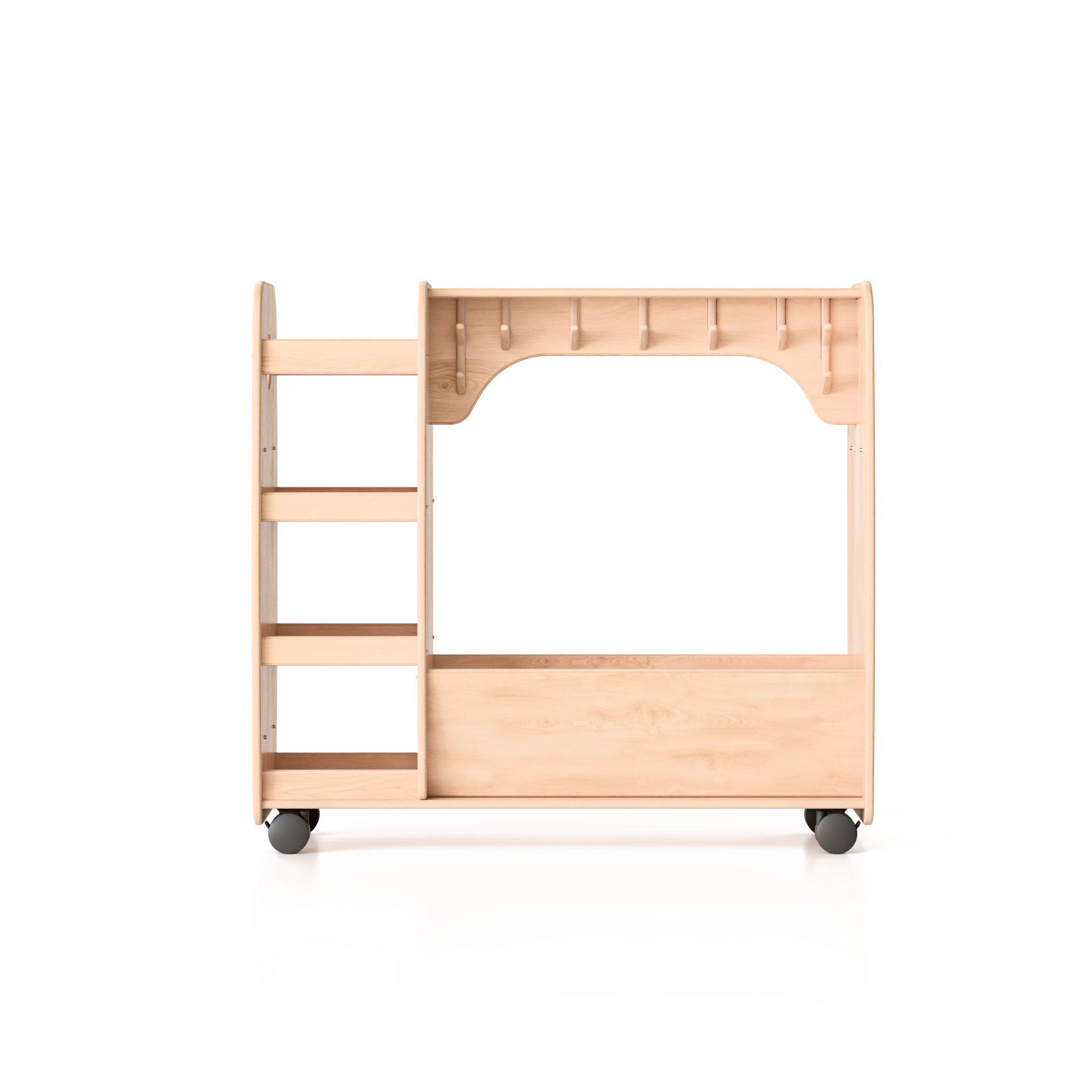 Dress Up Nook with Shelves for Toddlers Fern Kids