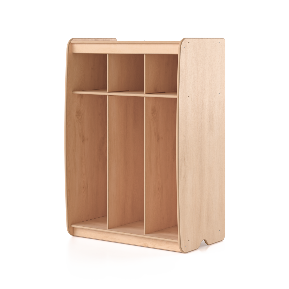3 Section Open Locker Fern Kids