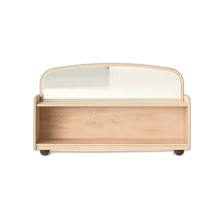 Mirrored Shelf with Casters Fern Kids
