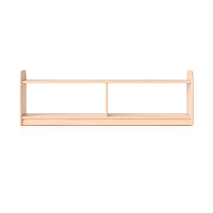 Open Short Shelf - Long Horizontal with Vertical Dividers Fern Kids