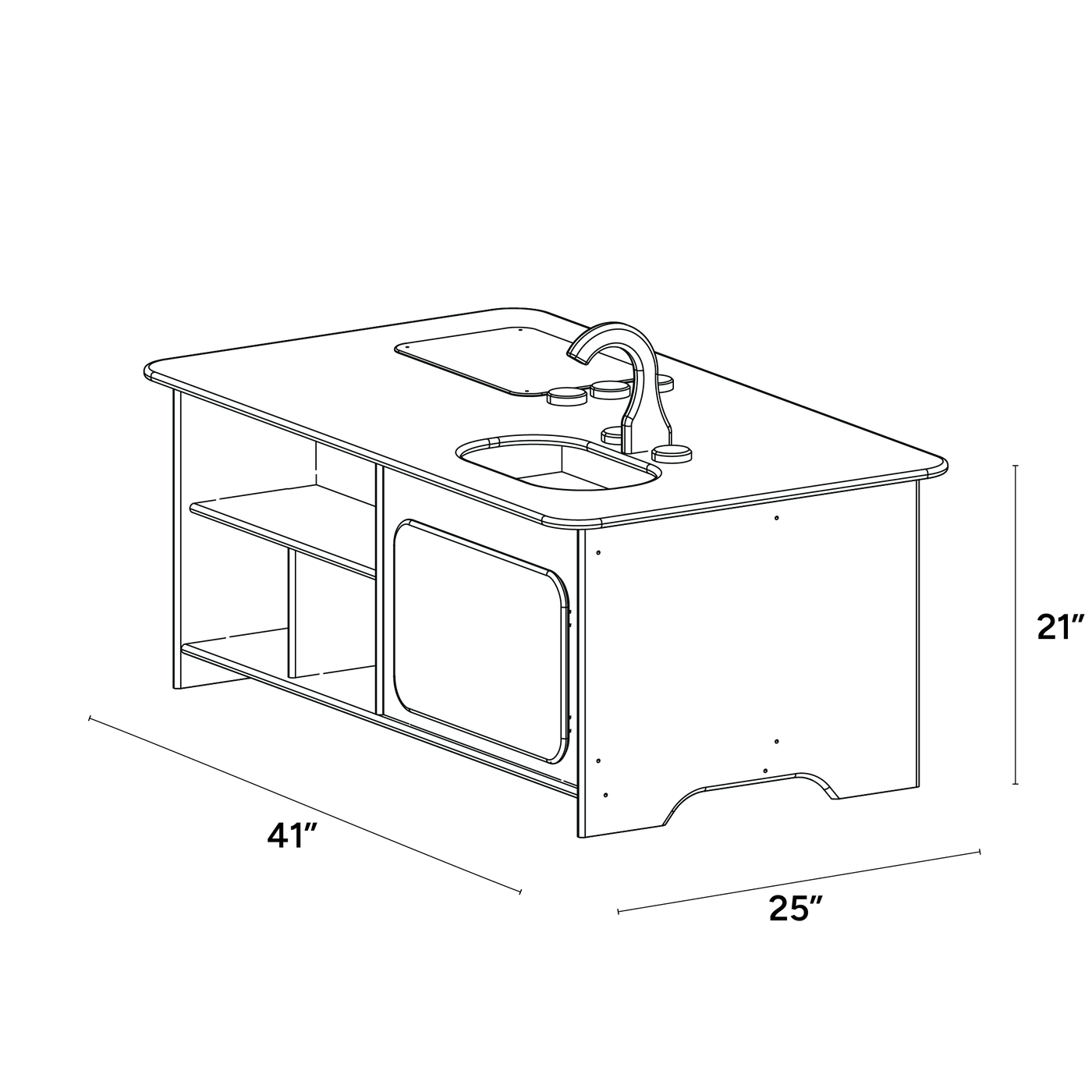 Island Kitchen - Toddler