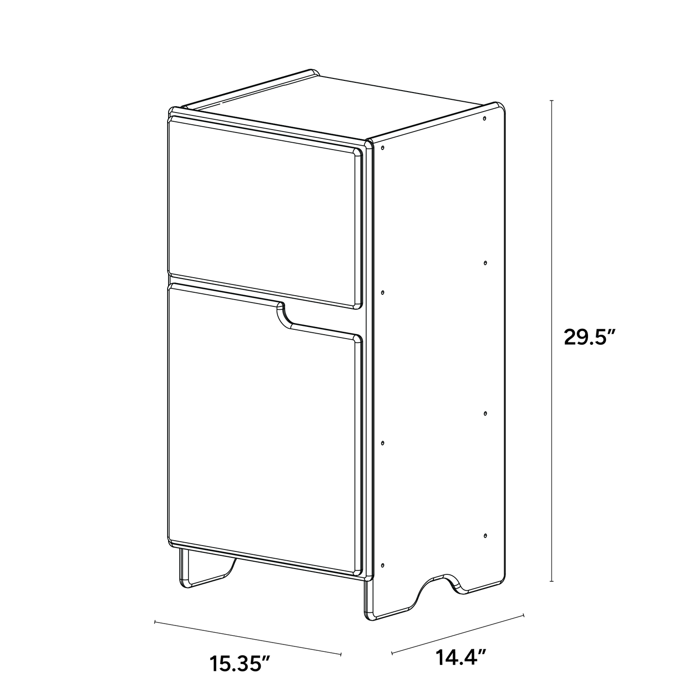 Kitchen Fridge - Toddler