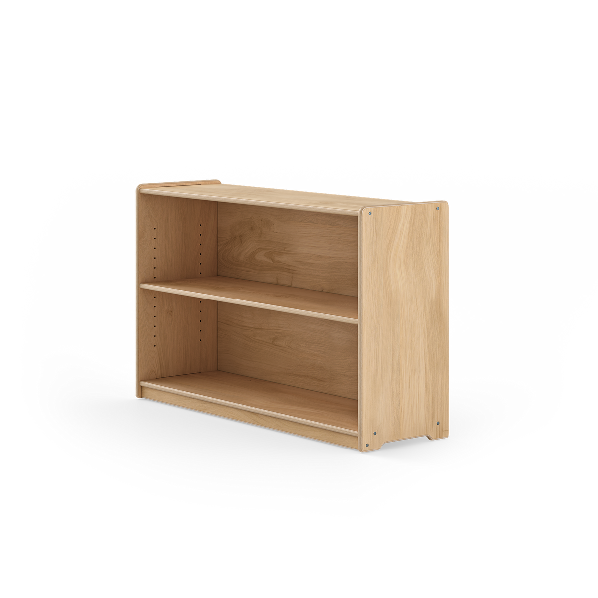 Montessori Shelf - 30x48x15 - Adjustable Shelf, Wood Backing