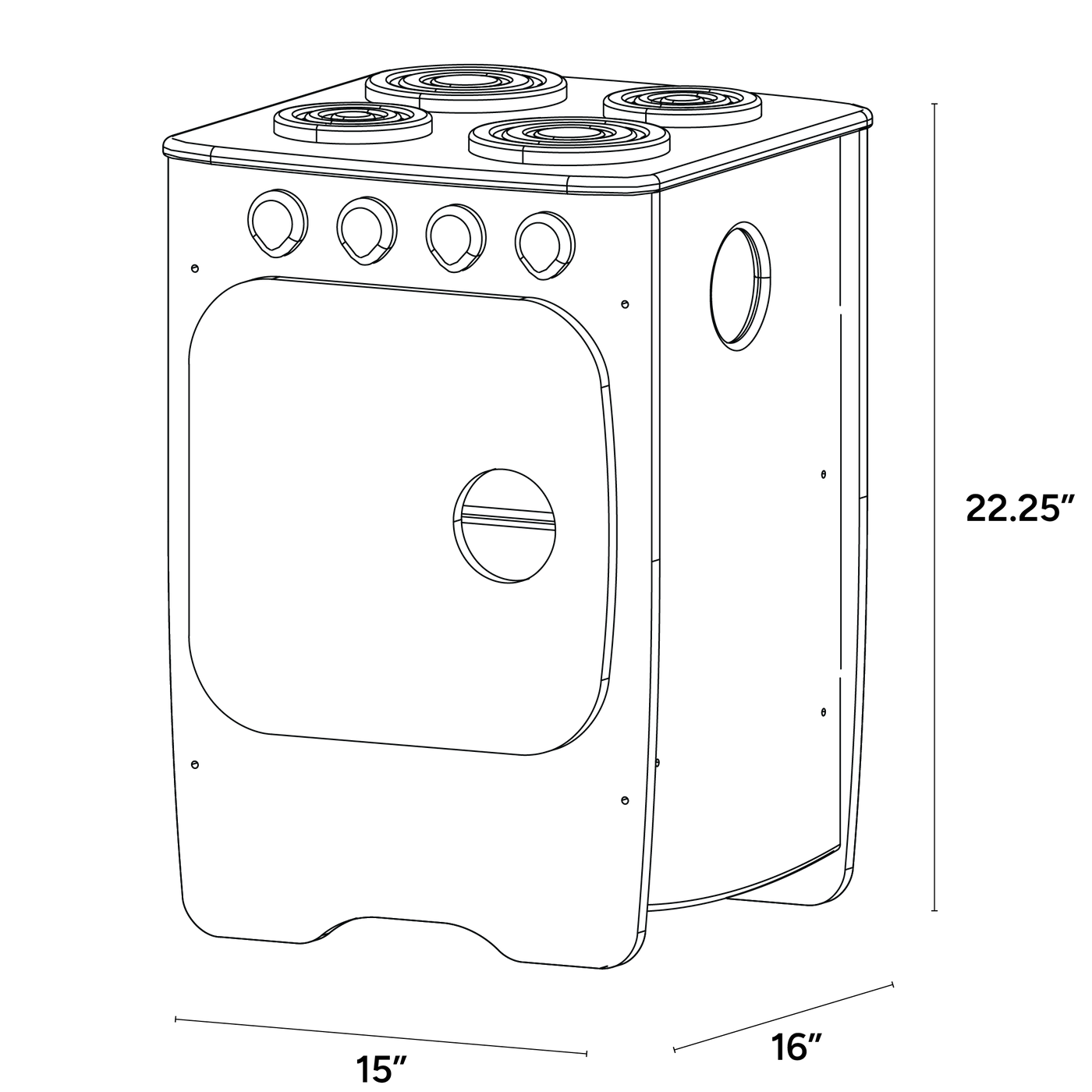 Kitchen Range for Preschoolers