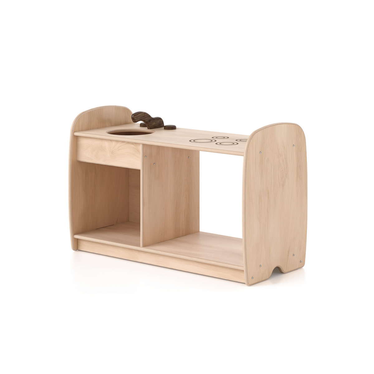 Infant Kitchen - angled render, no background