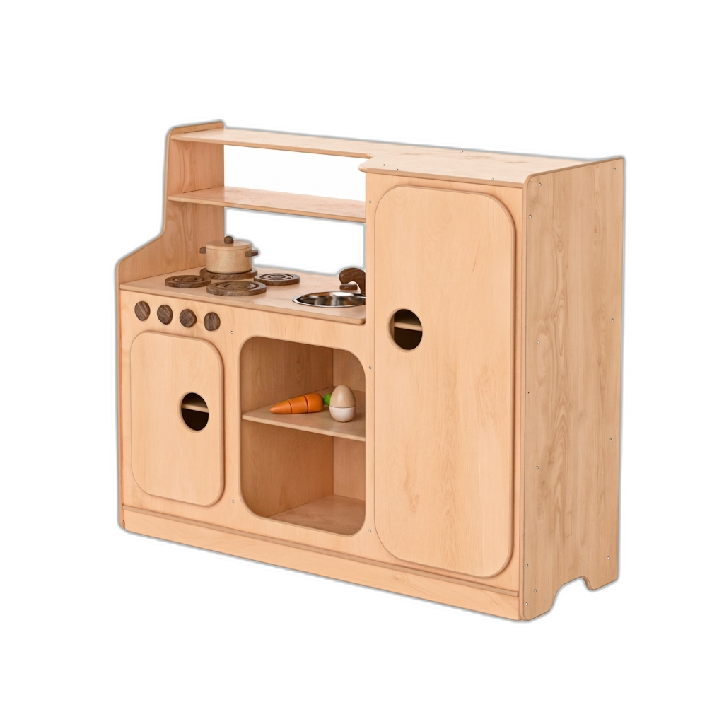 3-in-1 Full Kitchen for Preschoolers