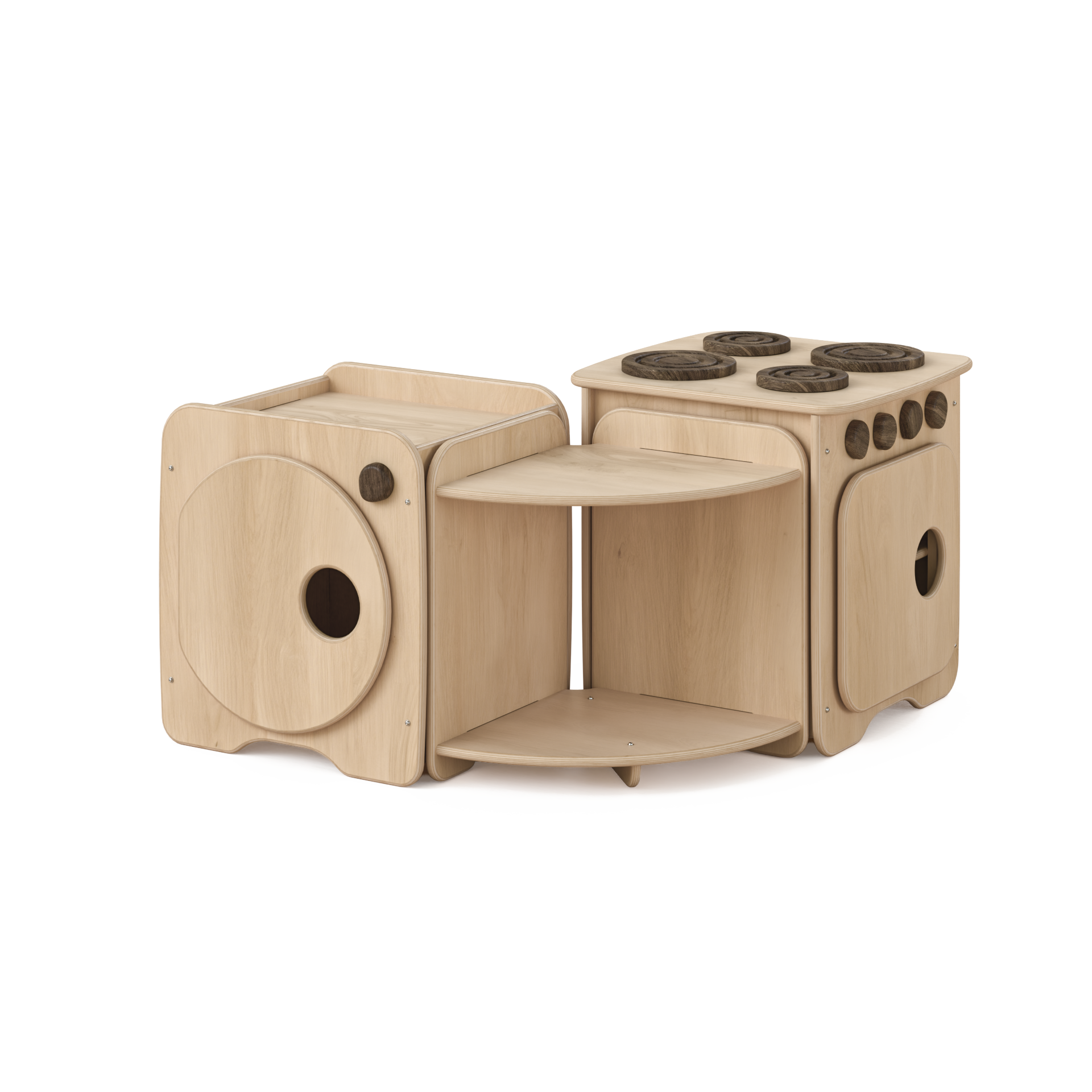 Kitchen Wedge Connection Table for Toddlers