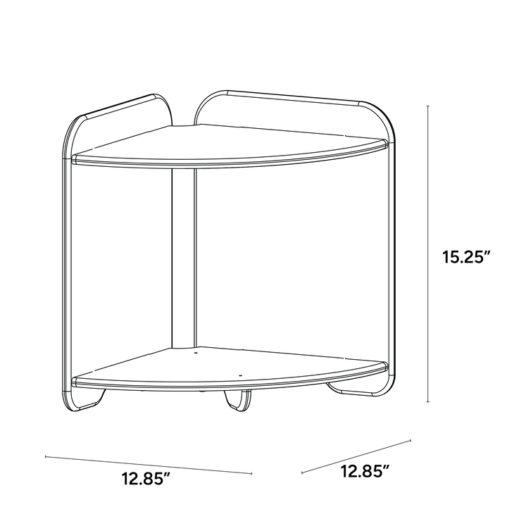 Kitchen Wedge Connection Table for Toddlers - ISO isometric view