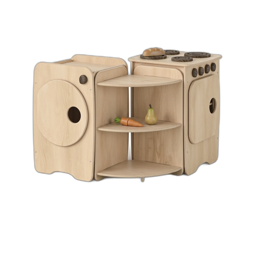 Kitchen Wedge Connection Table for Preschoolers