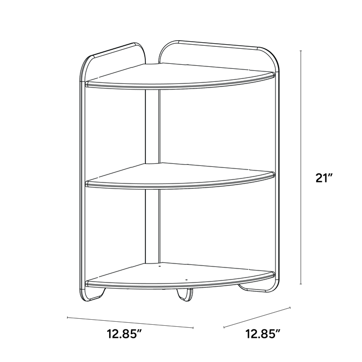 Kitchen Wedge Connection Table for Preschoolers - ISO isometric view