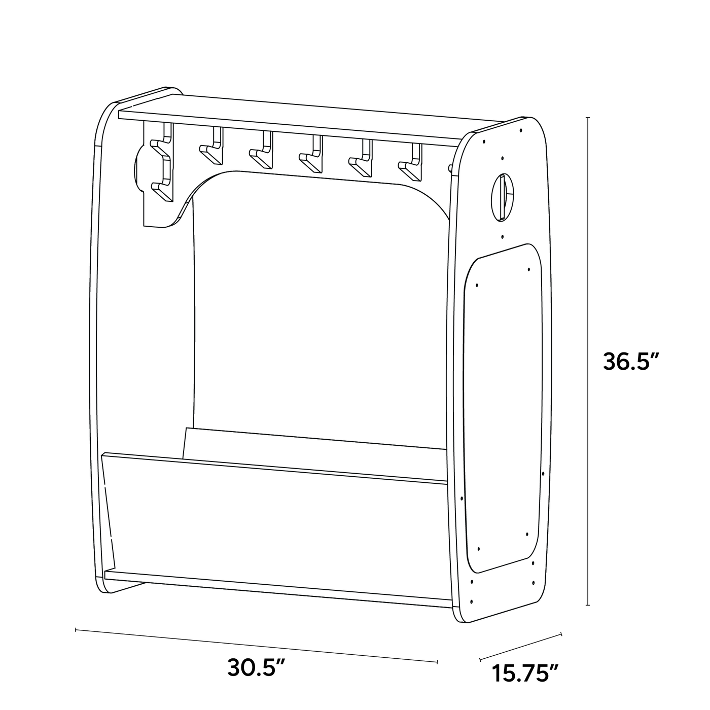 Dress Up Nook for Toddler