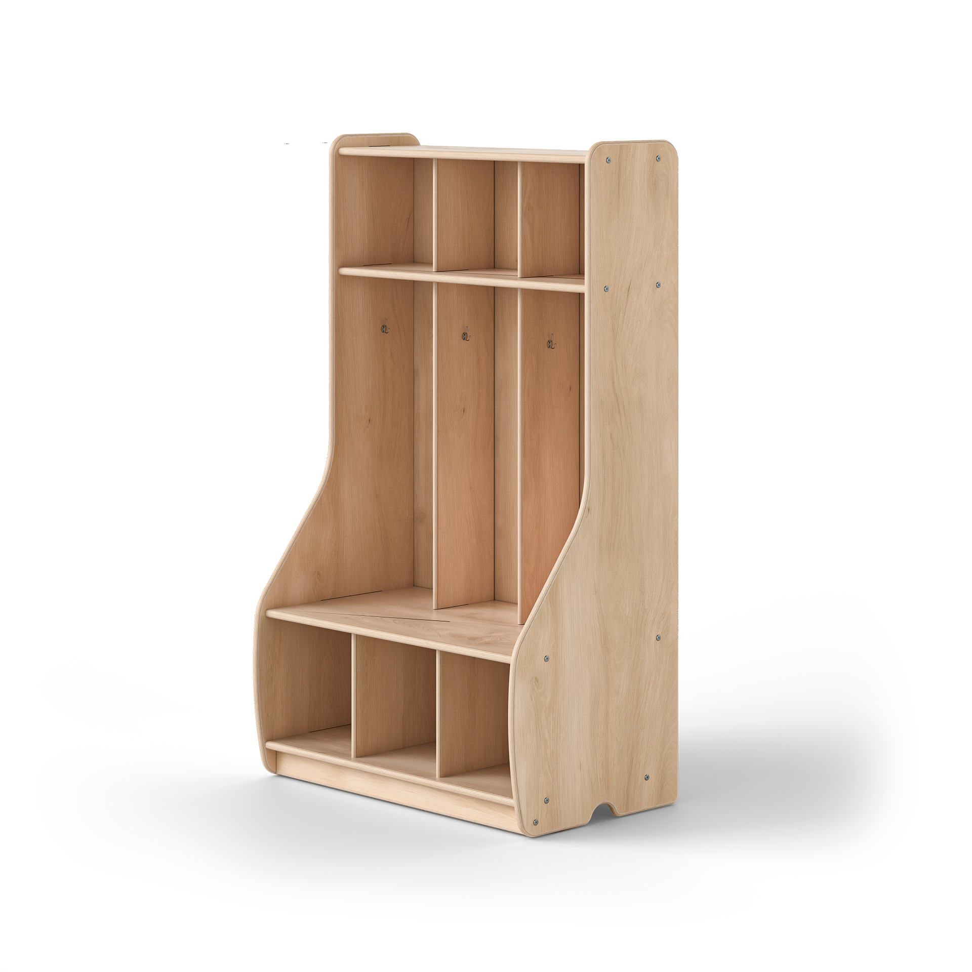 3 Section Cubbie Locker | Fern Kids