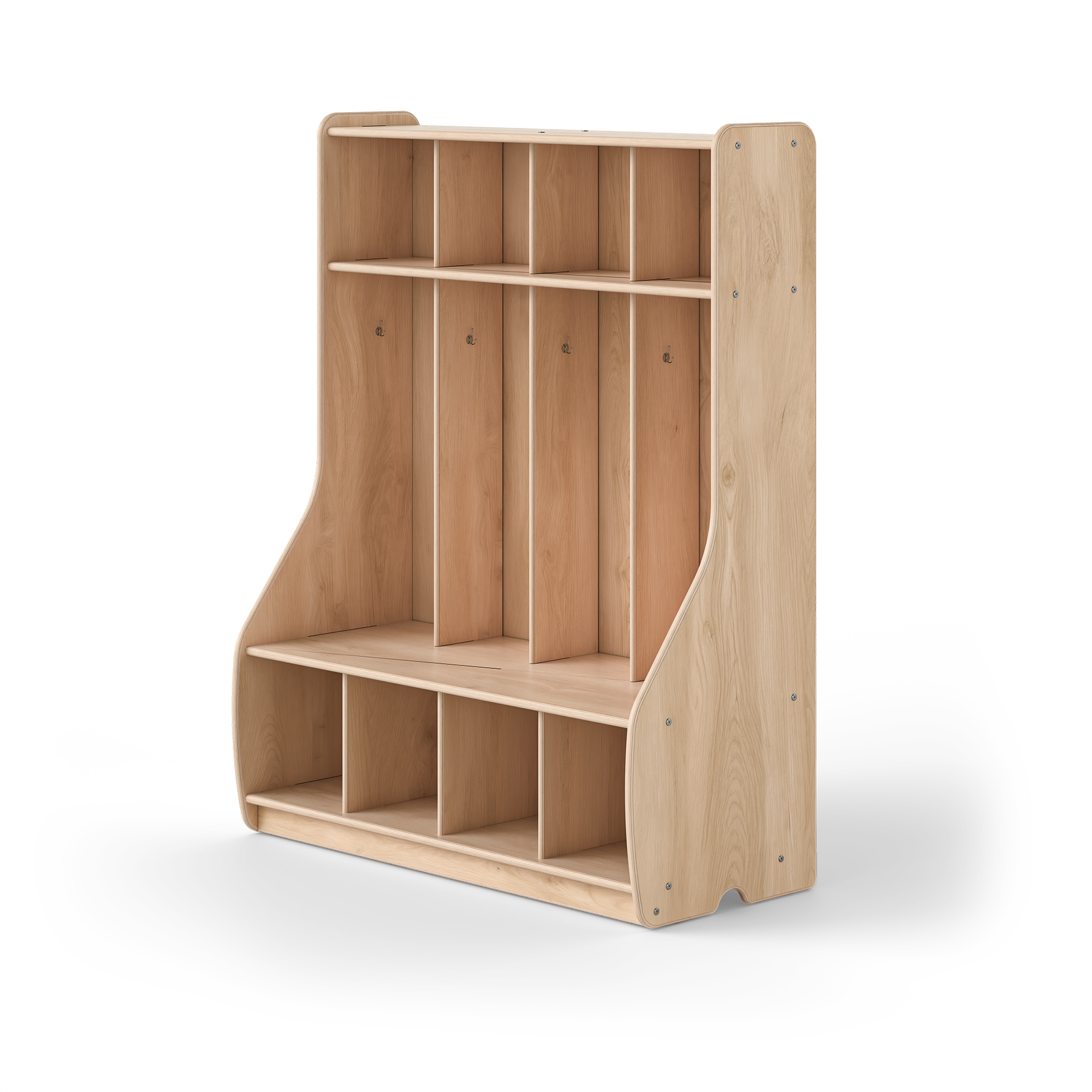 4 Section Cubbie Locker | Fern Kids