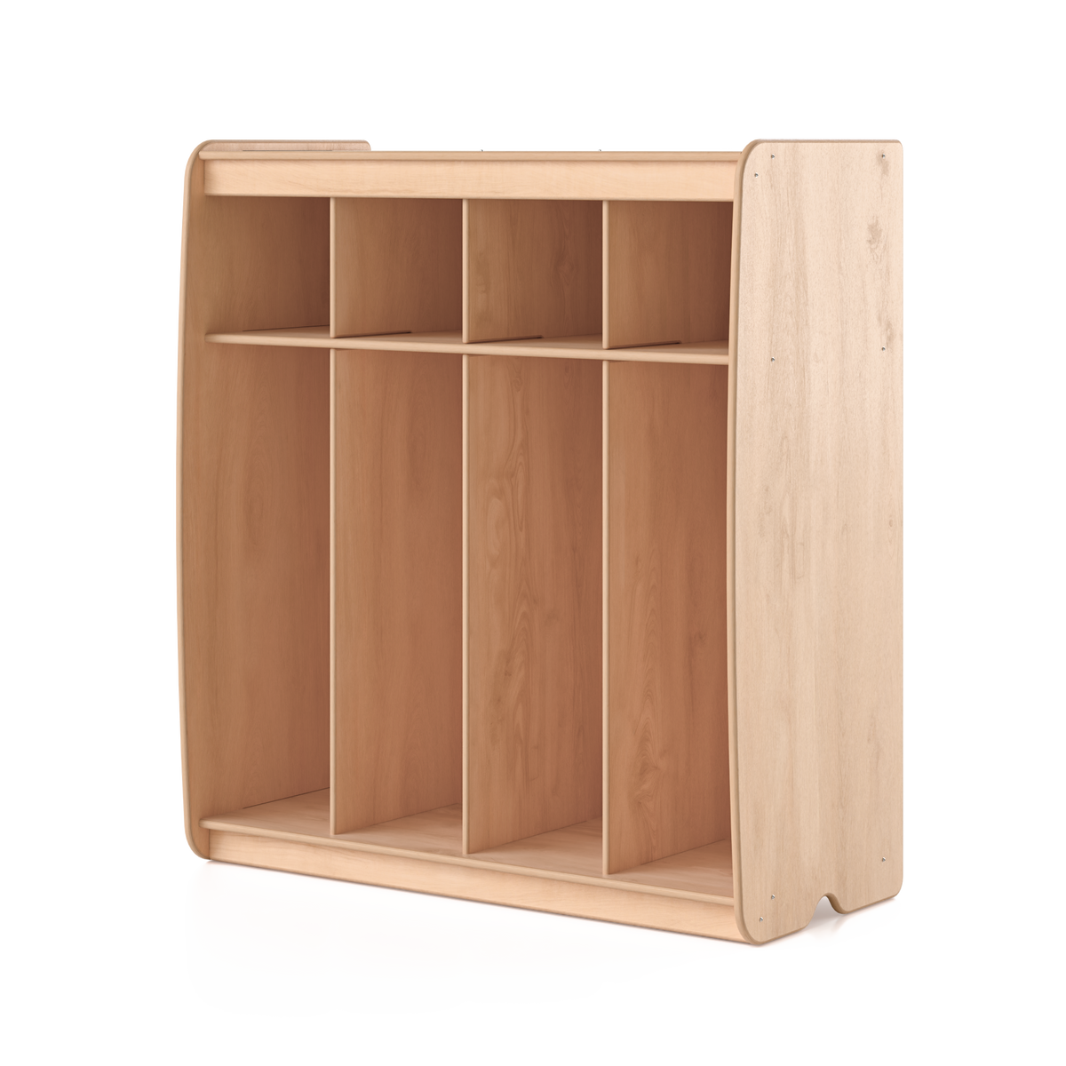 4 Section Open Locker | Fern Kids