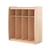 4 Section Open Locker