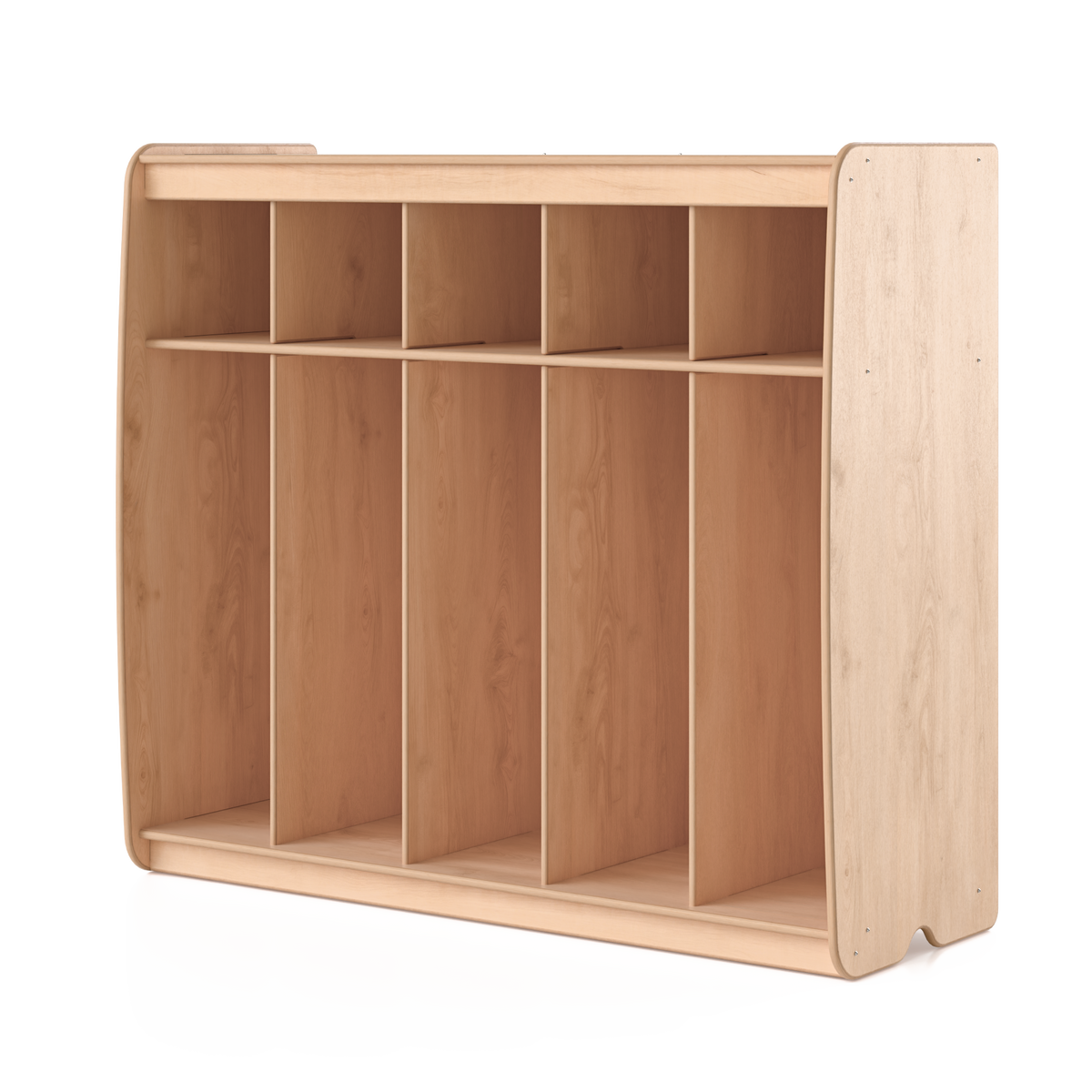 5 Section Open Locker