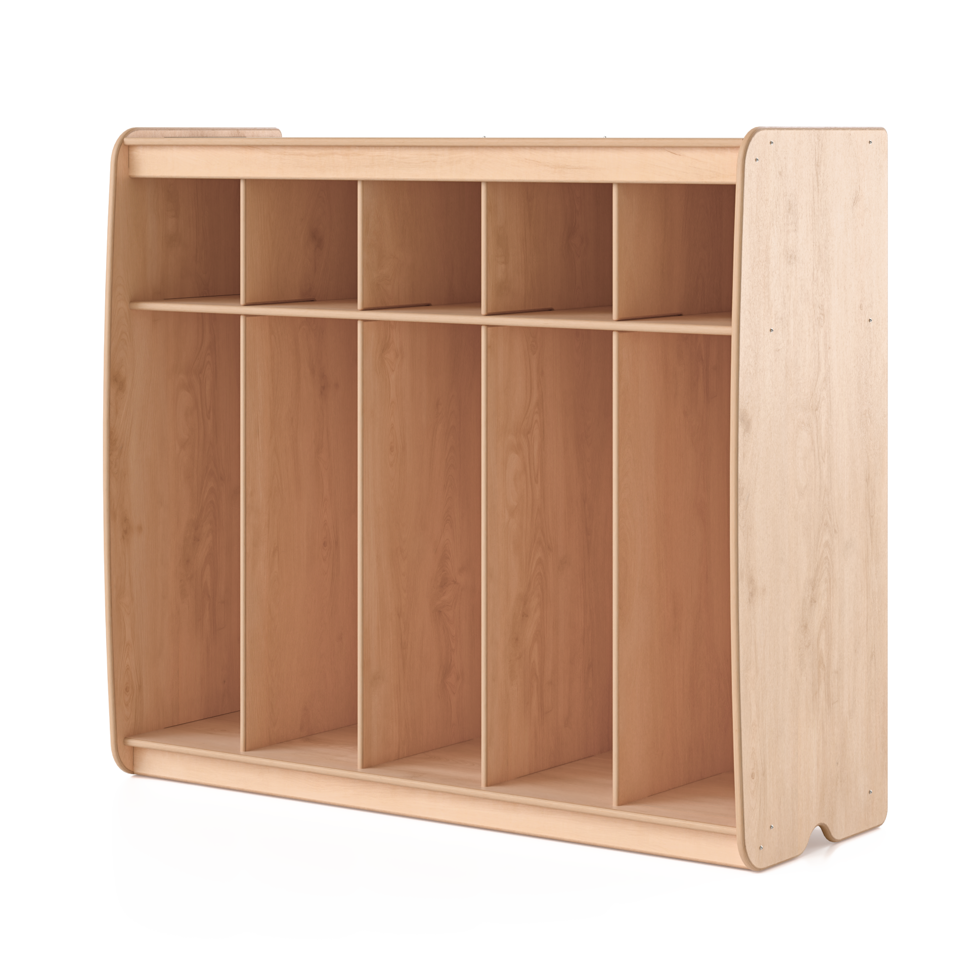 5 Section Open Locker | Fern Kids