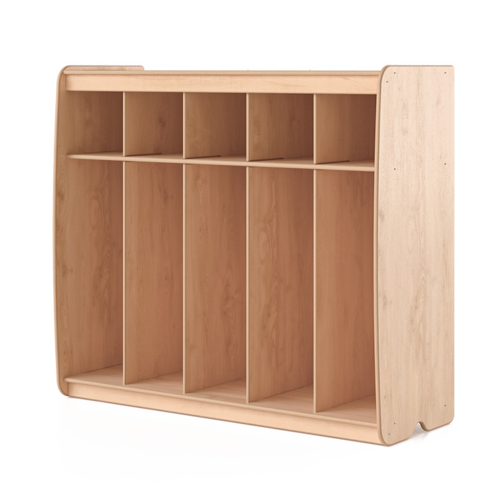 5 Section Open Locker | Fern Kids