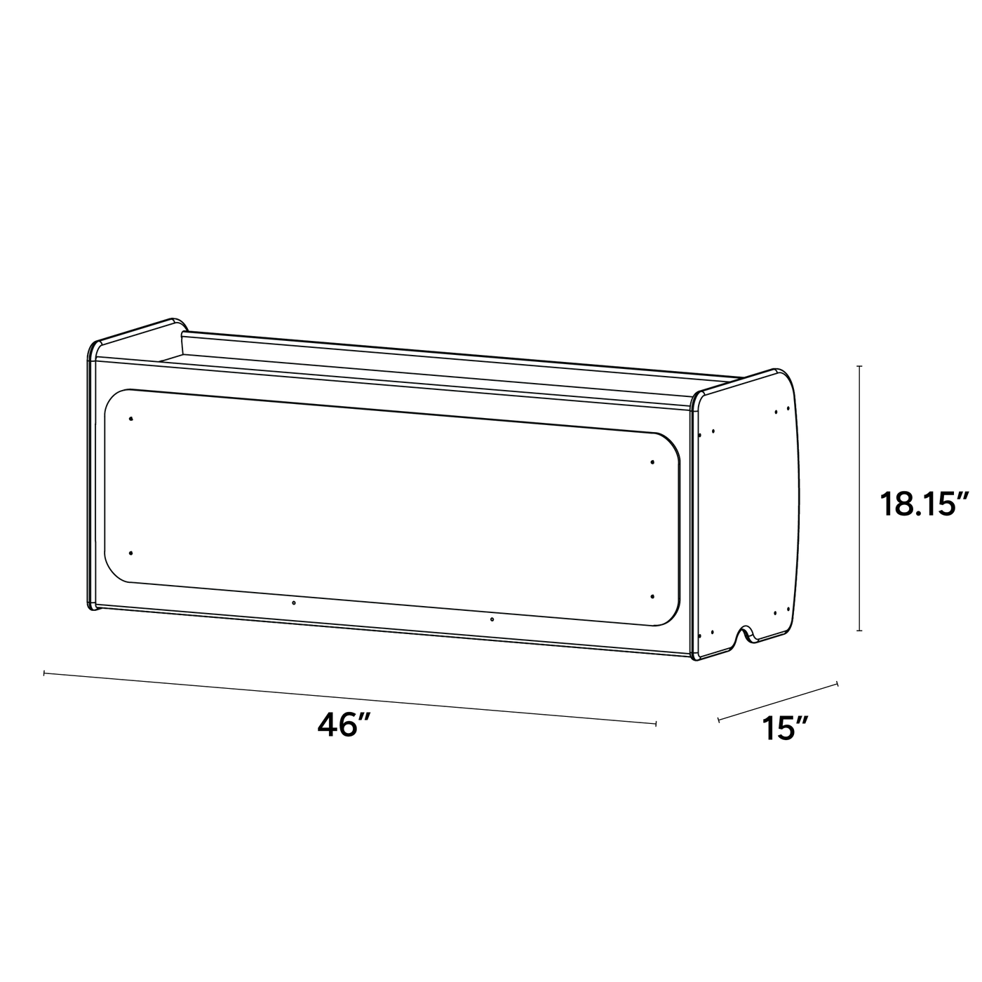 Pull-Up & Look Shelf