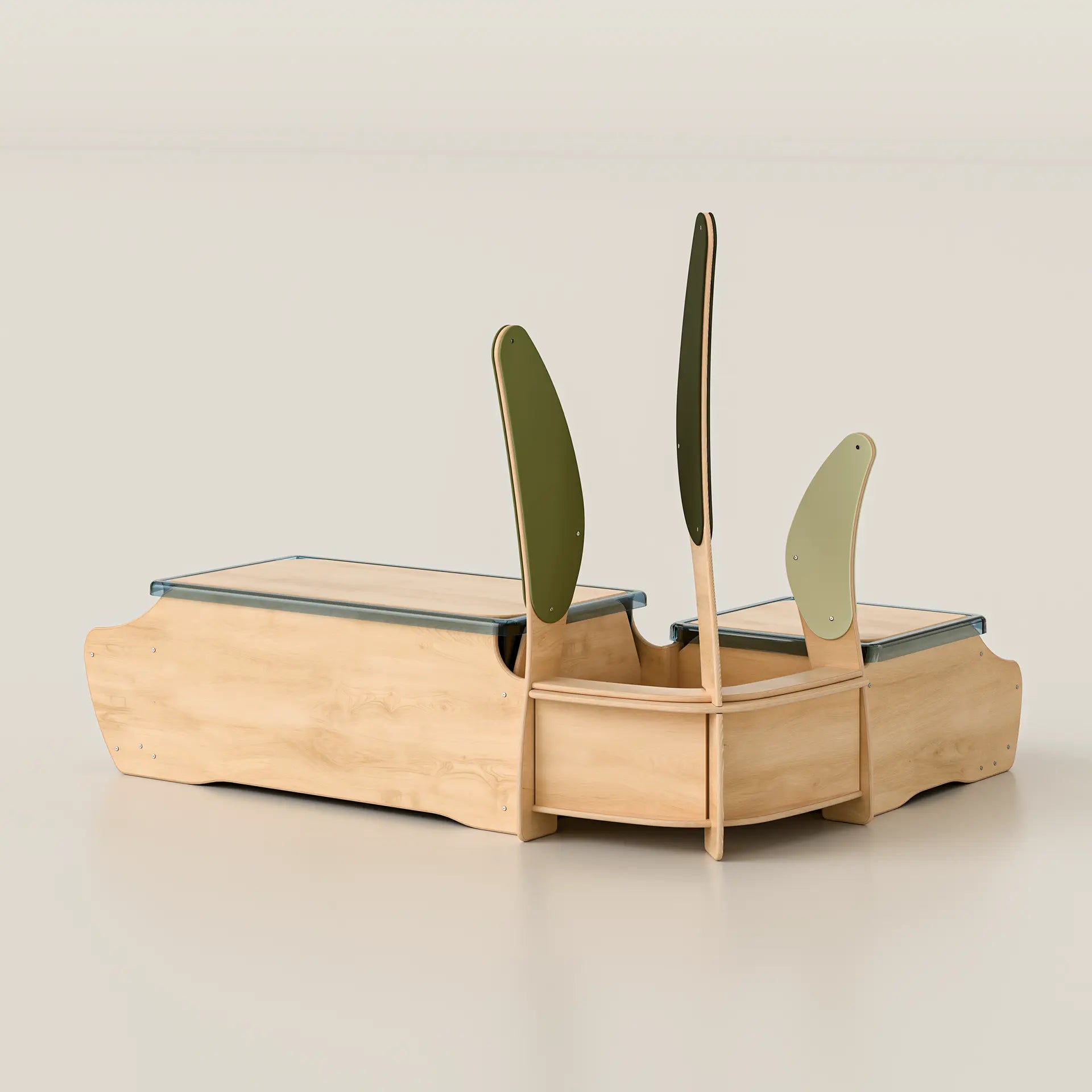 Square Sand & Water Table Fern Kids