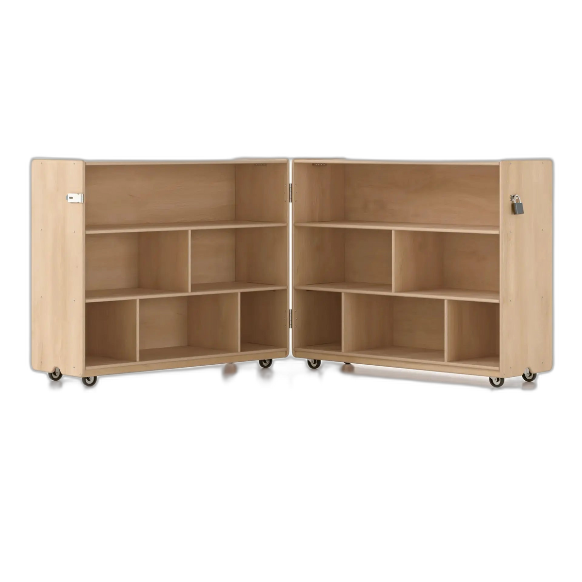 Tough & Tall Folding Shelf with Vertical Dividers