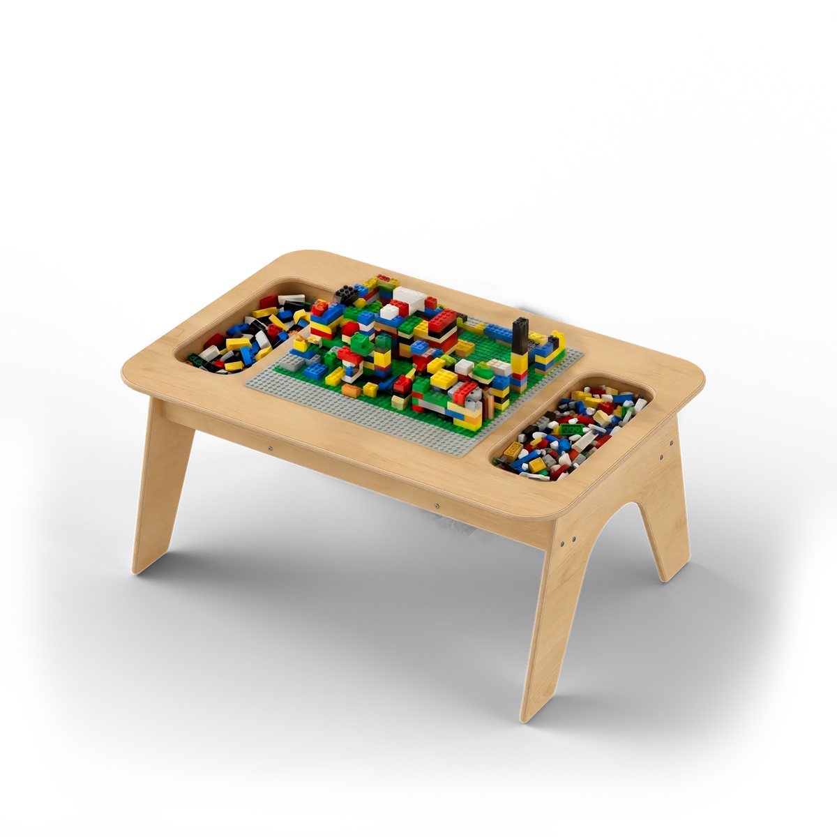 Building Bricks Activity Table (LEGO Compatible) - without Bottom Shelf Base