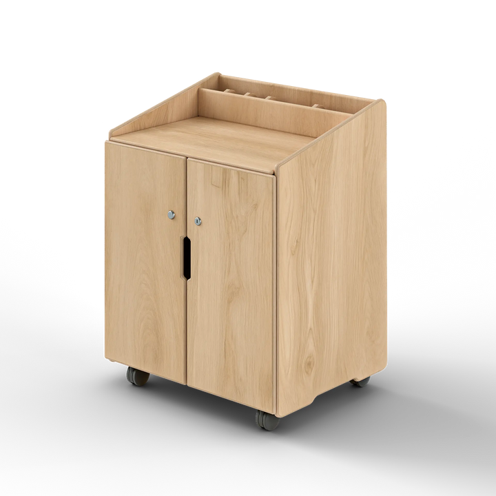 Locking Multi Storage Cart - with Casters Fern Kids