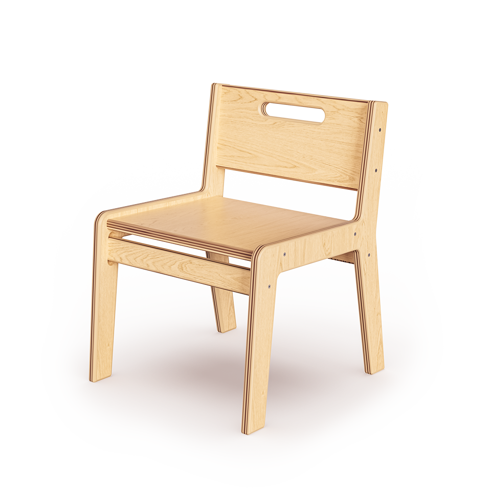 Classroom Chair - Natural