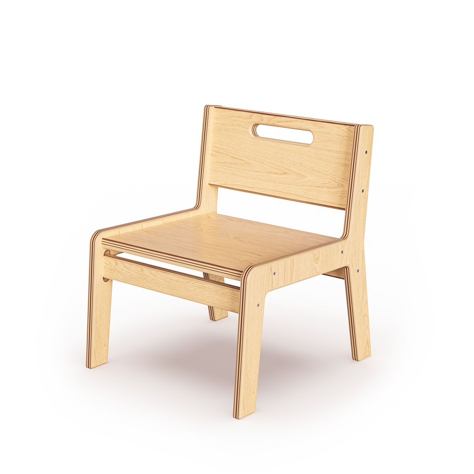 Classroom Chair - Natural