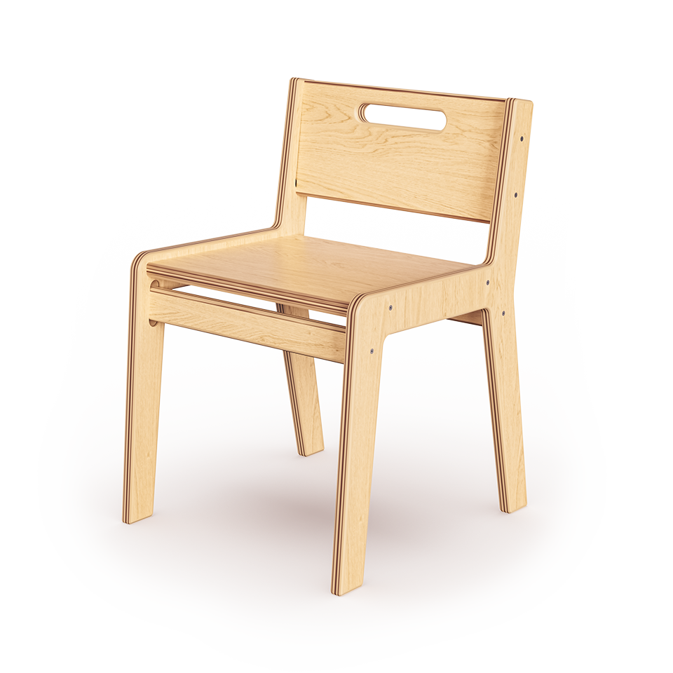 Classroom Chair - Natural