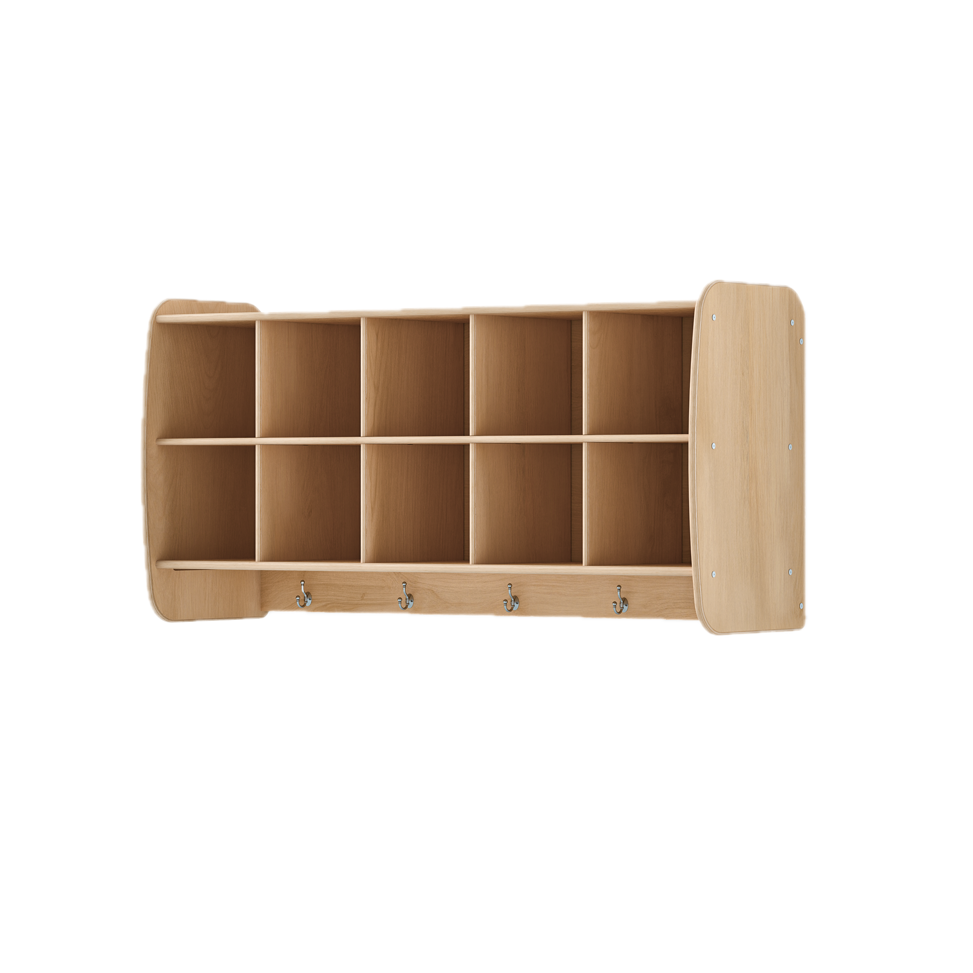 10 Cubby Hanging Storage