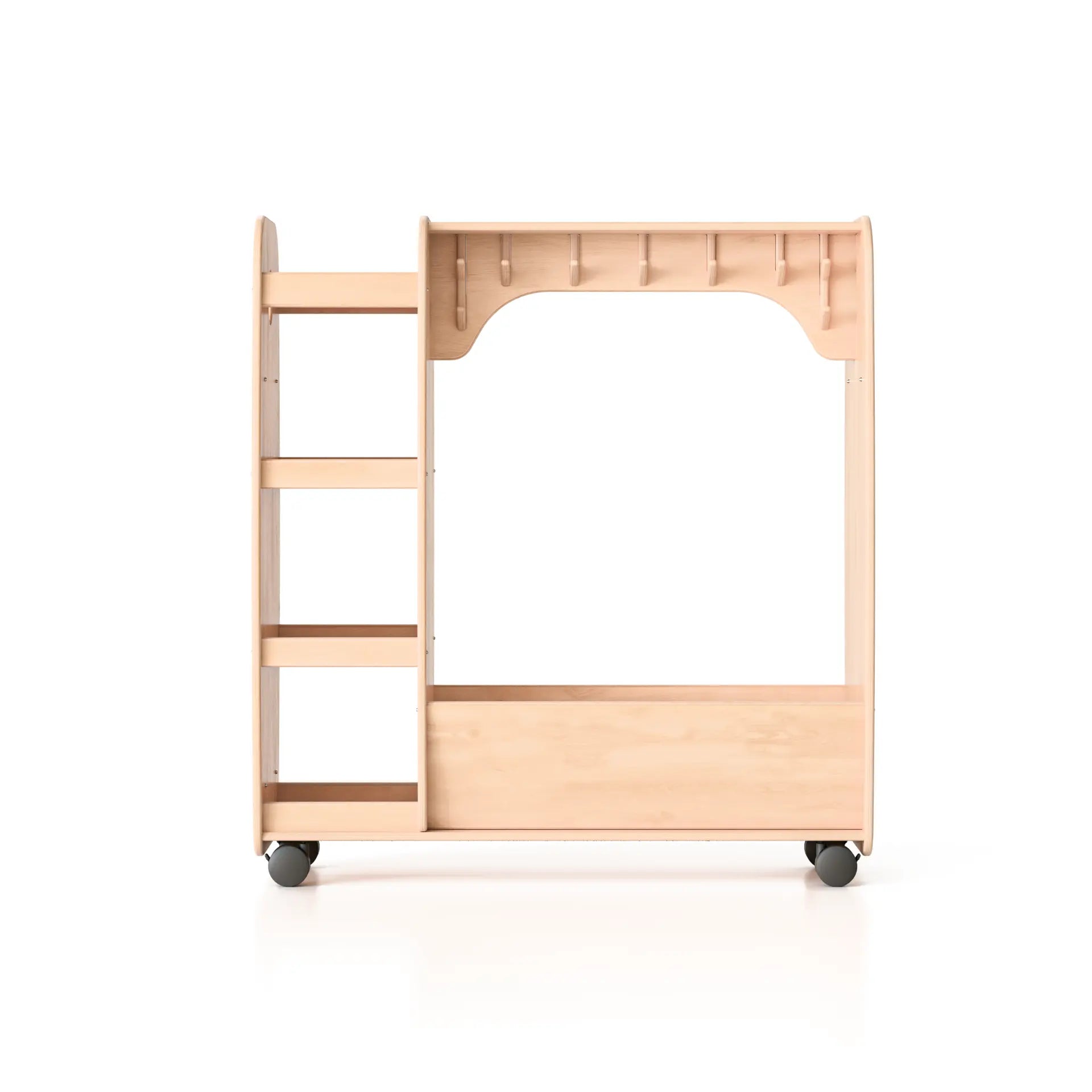 Dress Up Nook with Shelves for Preschoolers Woodlyn by Fern Kids
