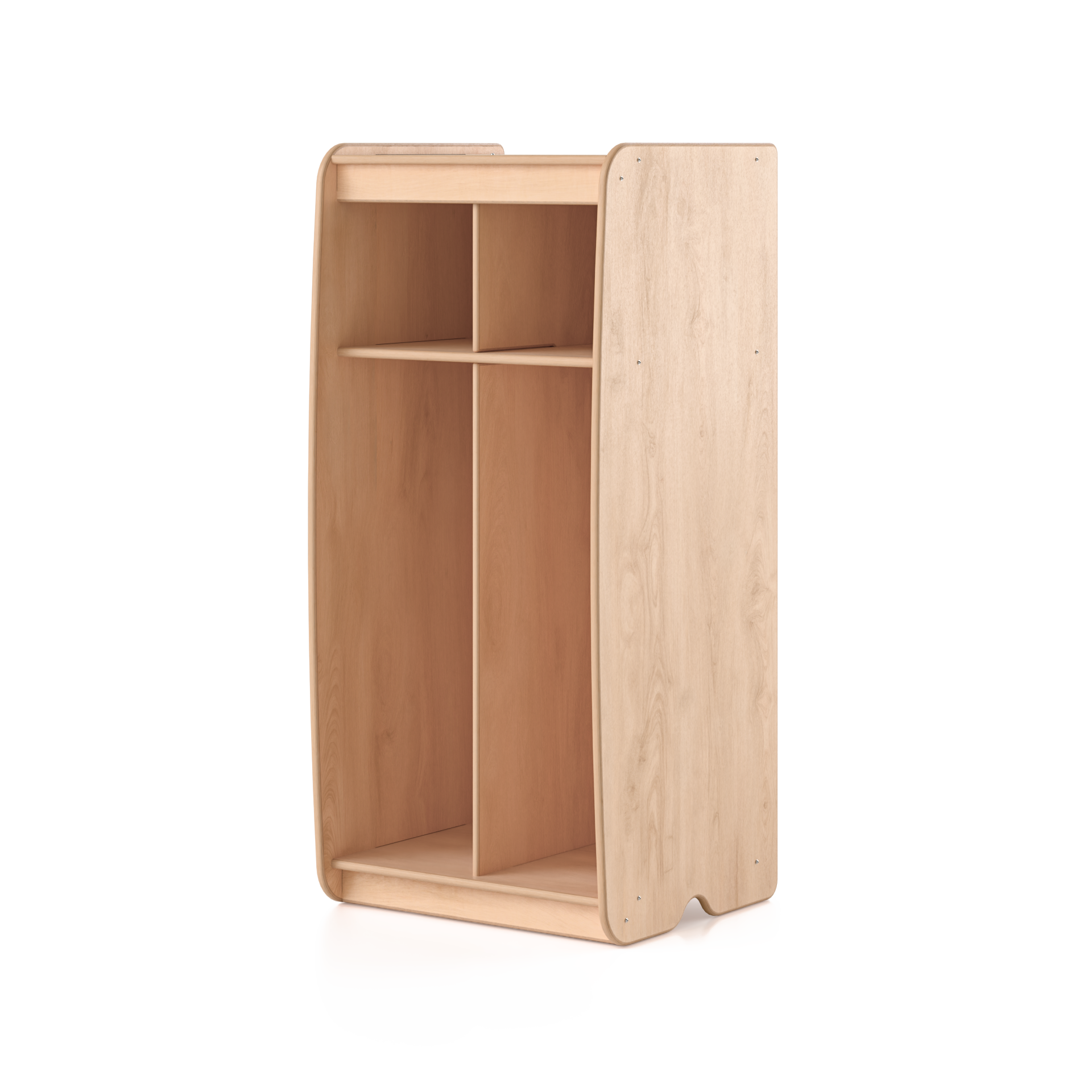2 Section Open Locker Fern Kids