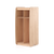 2 Section Open Locker