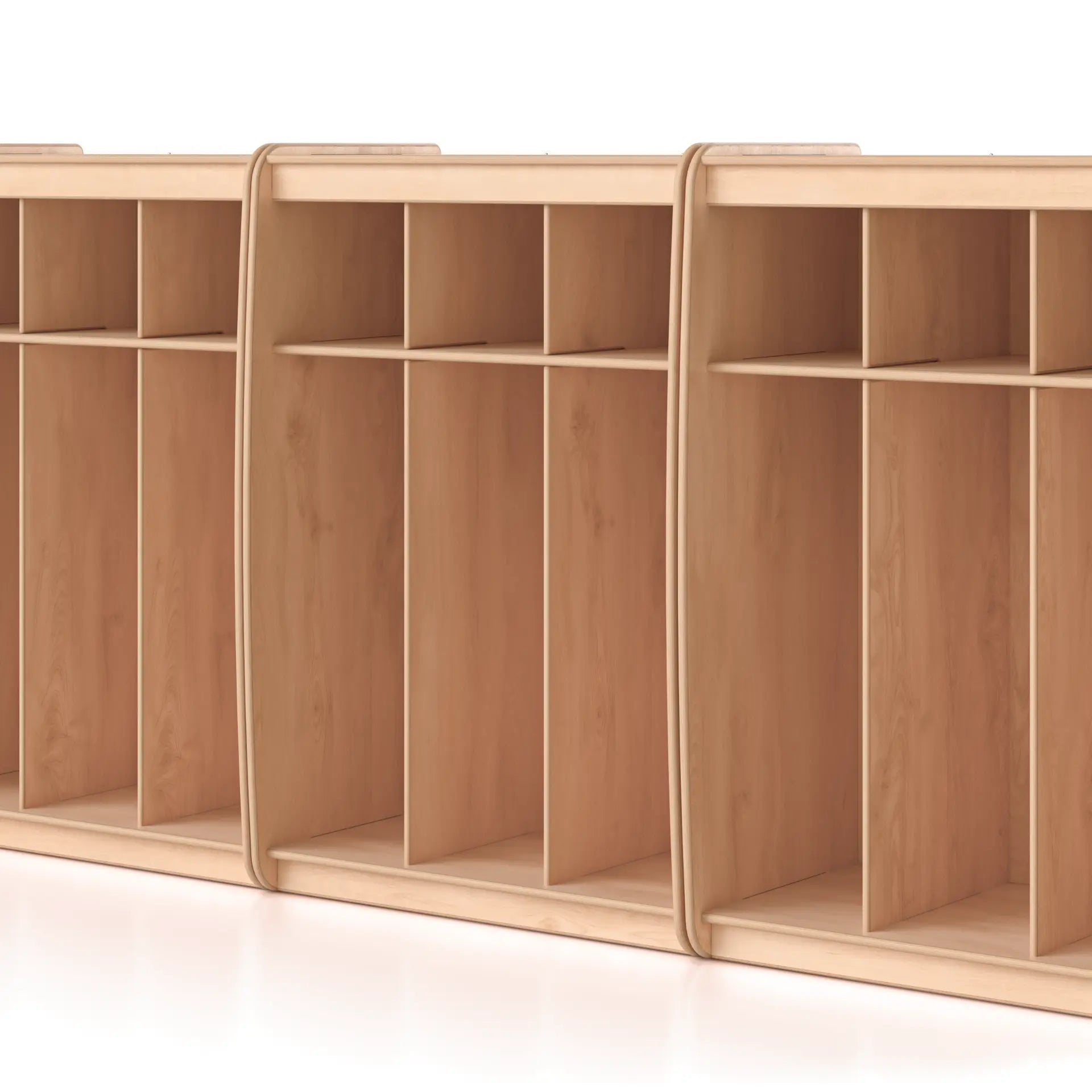 3 Section Open Locker Woodlyn by Fern Kids