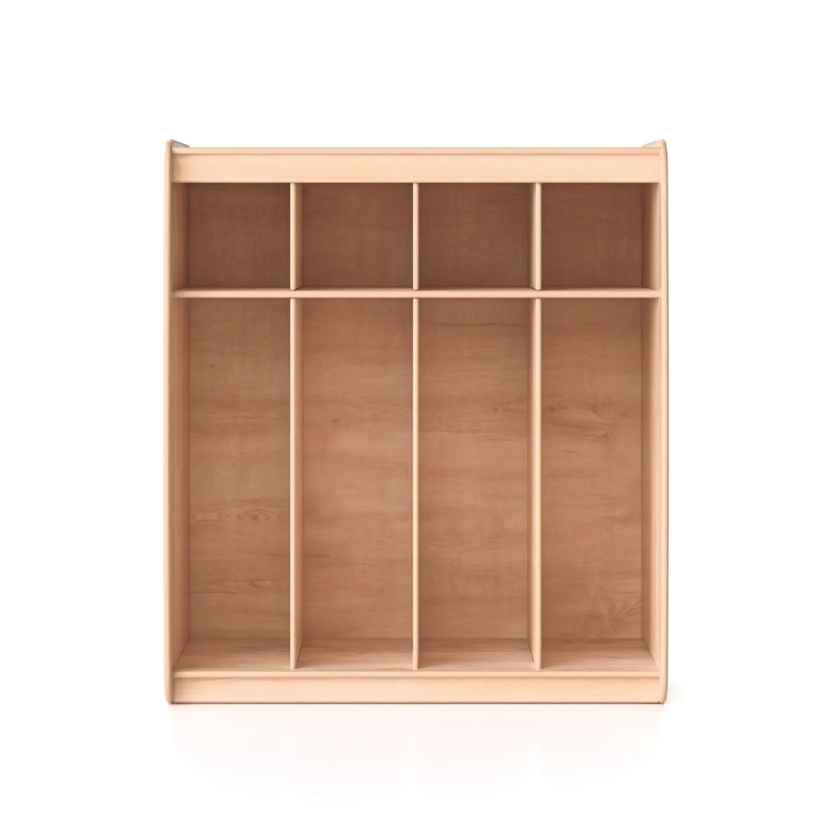 4 Section Open Locker