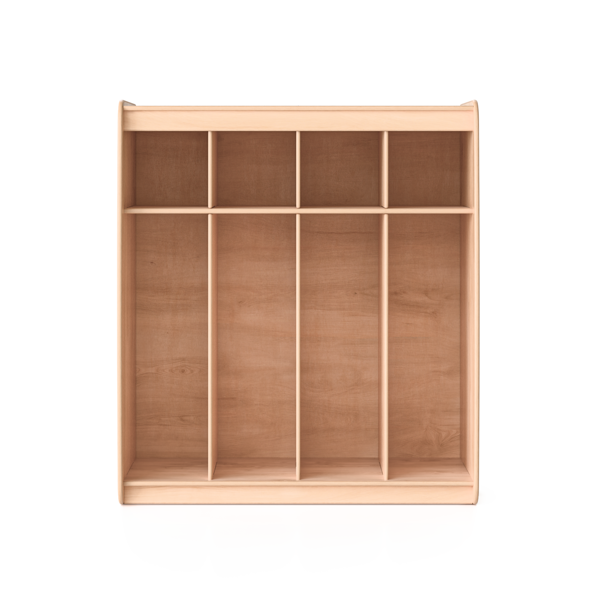 4 Section Open Locker Fern Kids