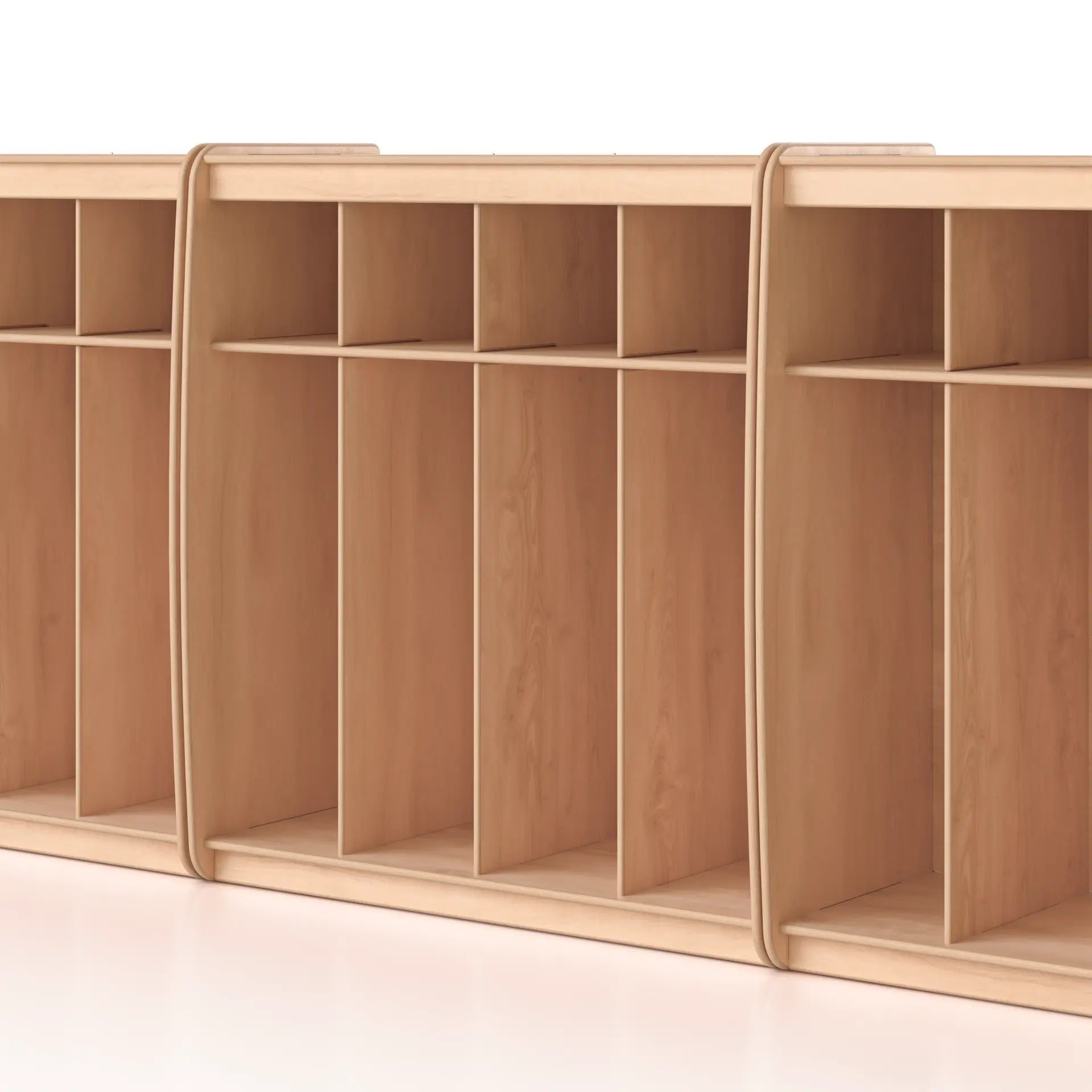 4 Section Open Locker Woodlyn by Fern Kids