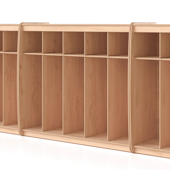 5 Section Open Locker Woodlyn by Fern Kids