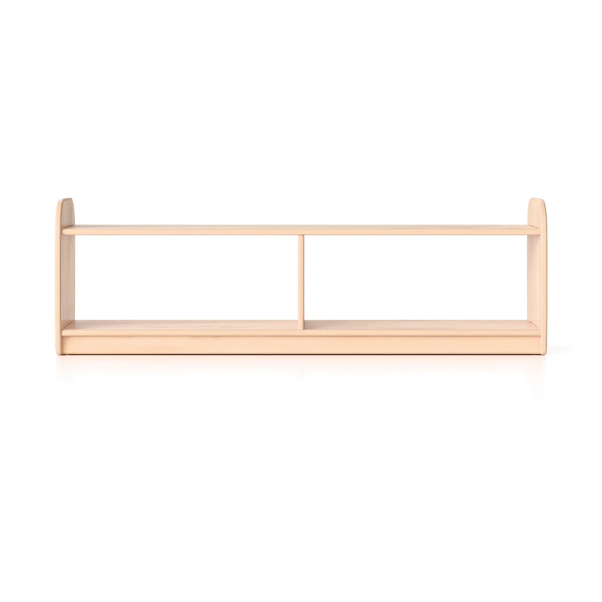 Open Short Shelf - Long Horizontal with Vertical Dividers Woodlyn by Fern Kids