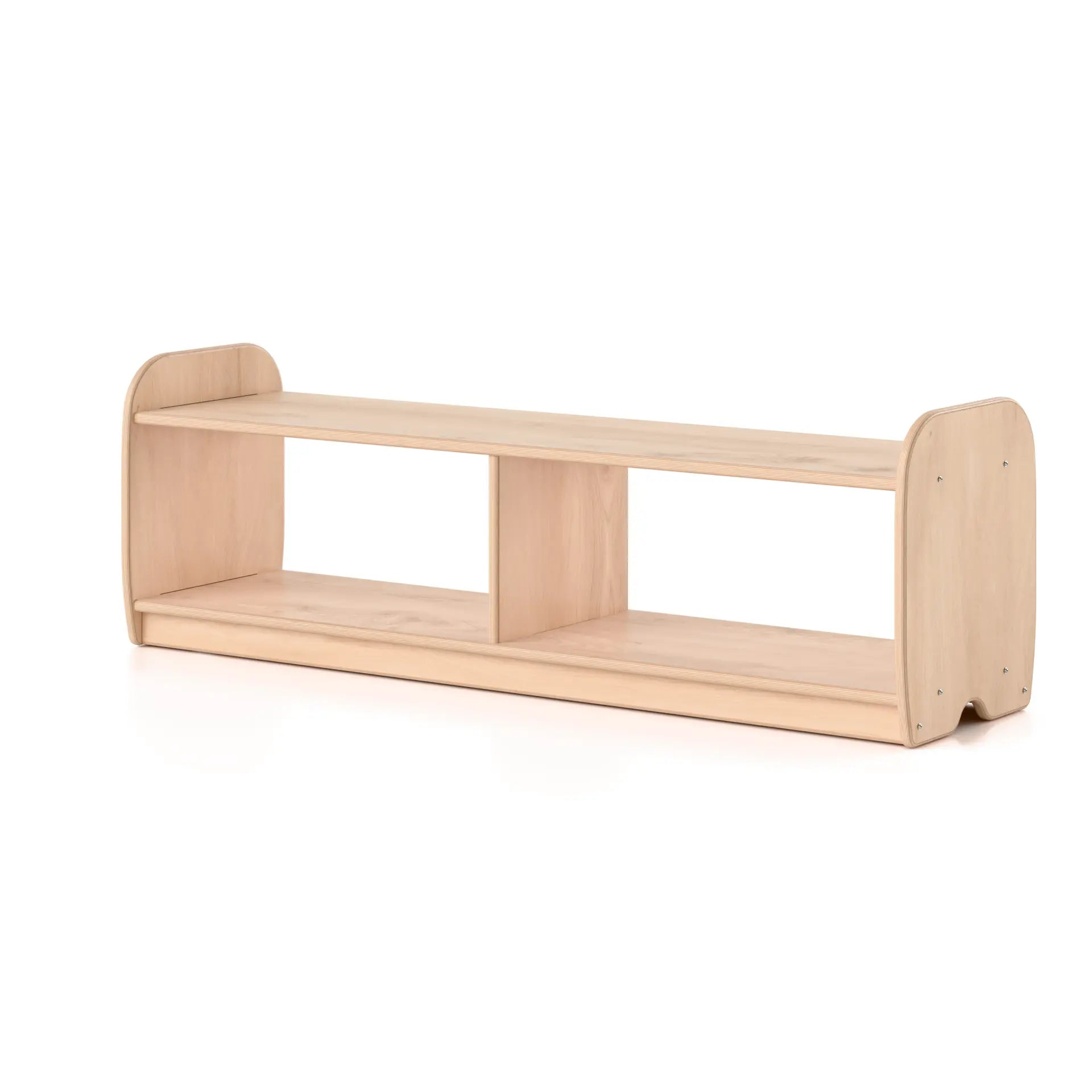 Open Short Shelf - Long Horizontal with Vertical Dividers Woodlyn by Fern Kids
