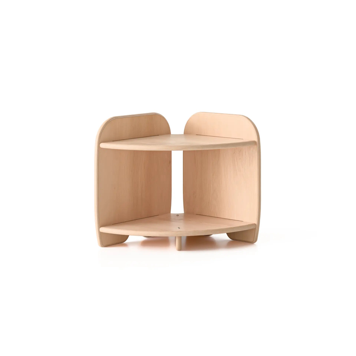 Short Shelf - Corner Unit Curve Woodlyn by Fern Kids